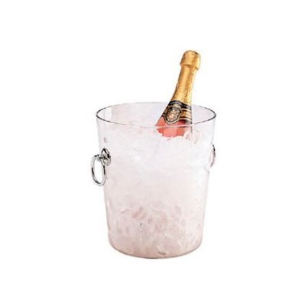 CAMBRO MFG Cambro - Wine Bucket, Handles, Polycarbonate, 9"H, Clear WC100CW135